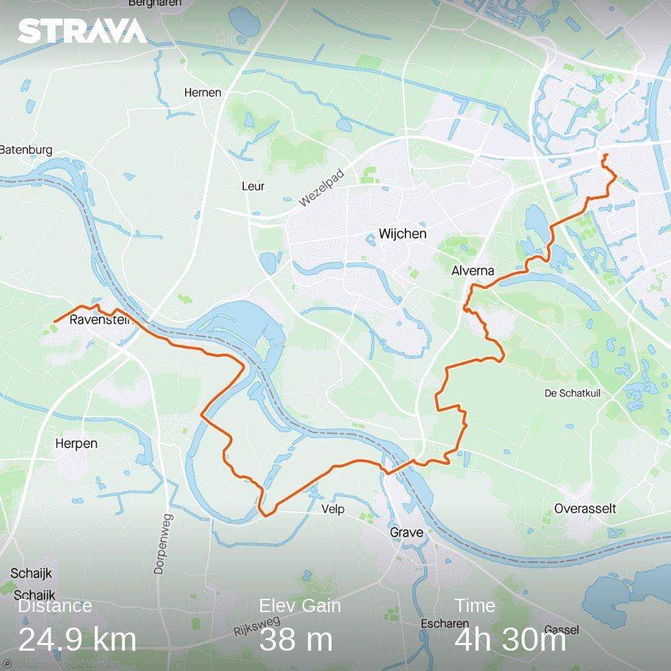 09. Nijmegen Dukenburg – Ravenstein (24,1 KM)