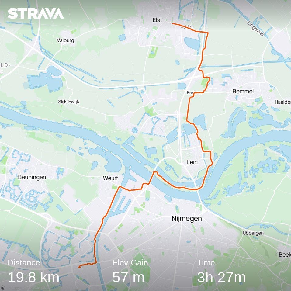 08. Elst – Nijmegen Dukenburg (19,2 KM)