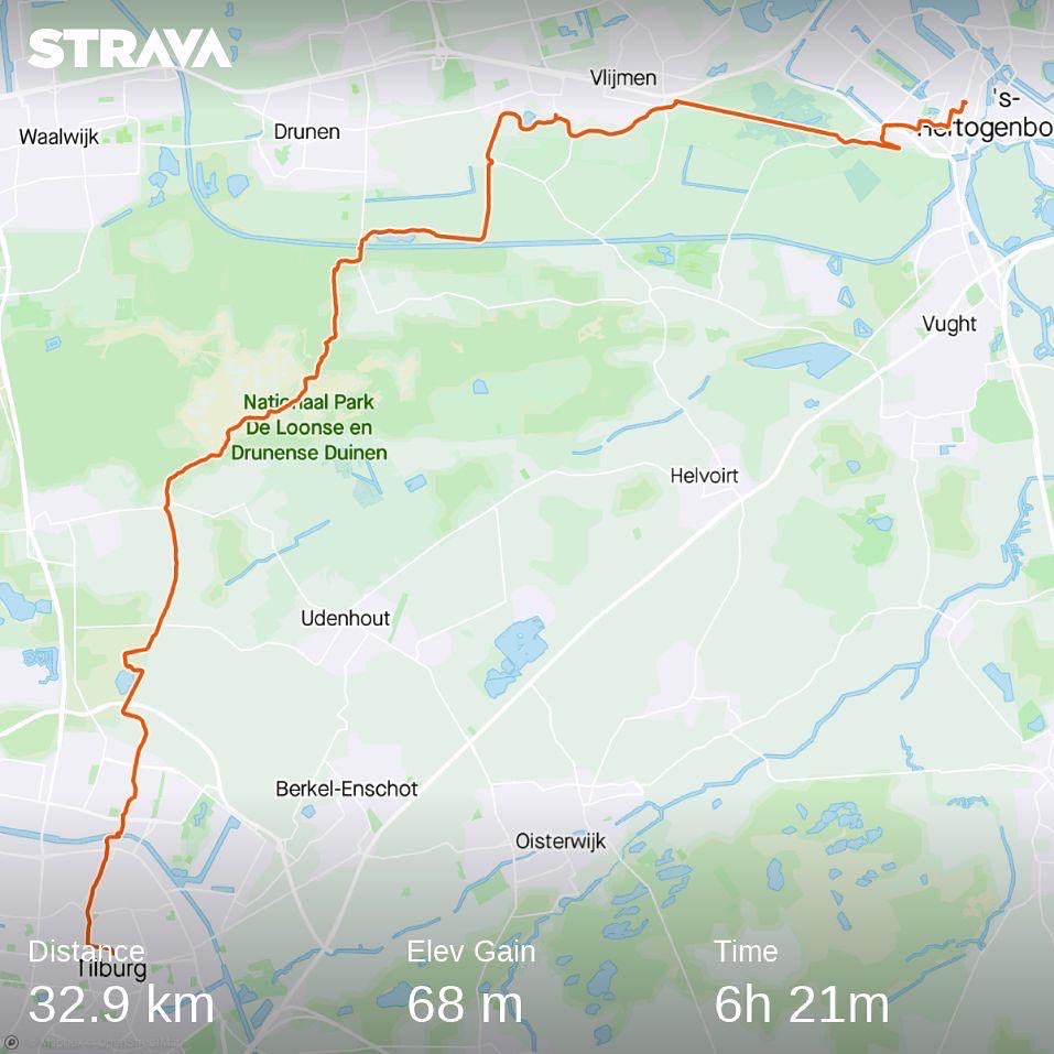 12. ‘s-Hertogenbsoch – Tilburg (31,4 KM)