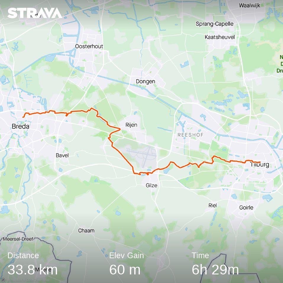 13. Tilburg – Breda (route 3600)