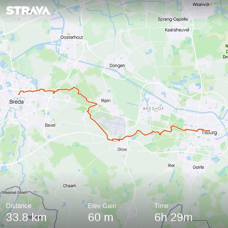 13. Tilburg – Breda (34,4 KM)