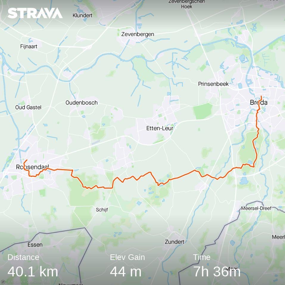 14. Breda – Roosendaal (39,5 KM)