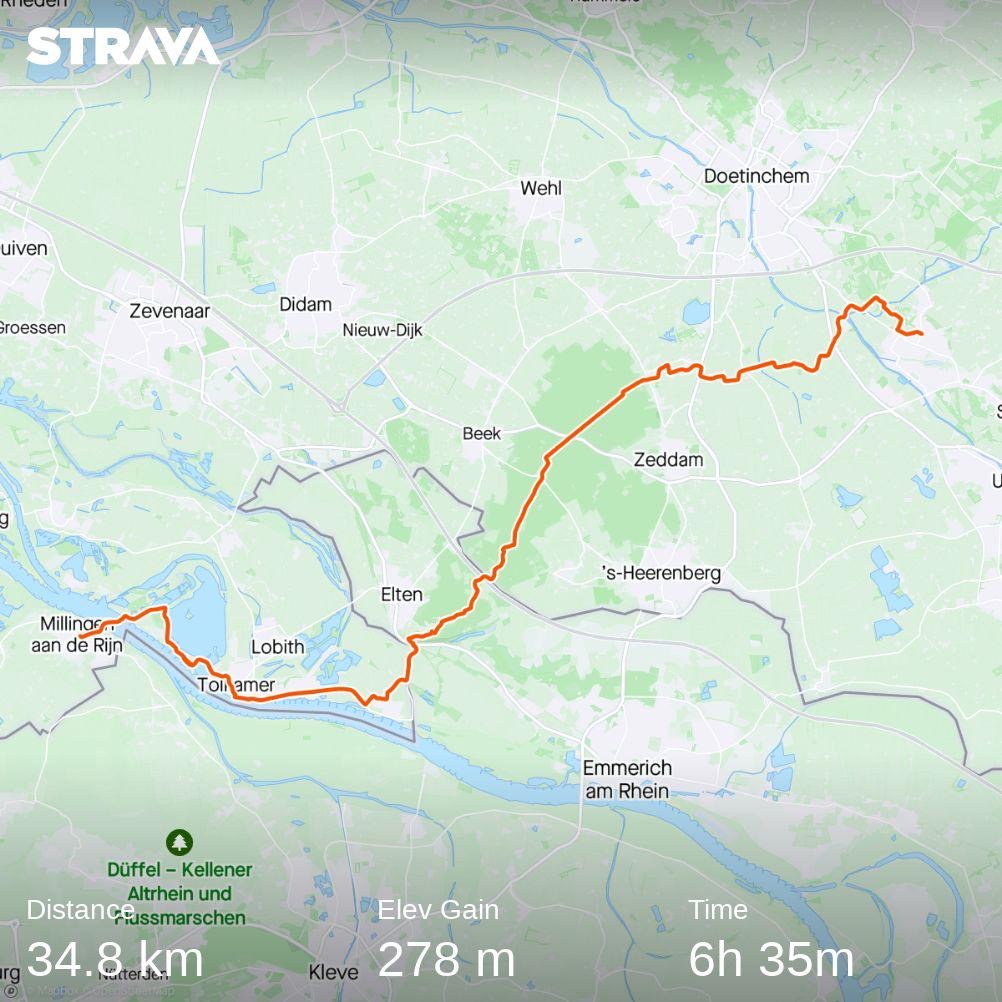 Pieterpad 10/17: Gaanderen – Millingen aan de Rijn